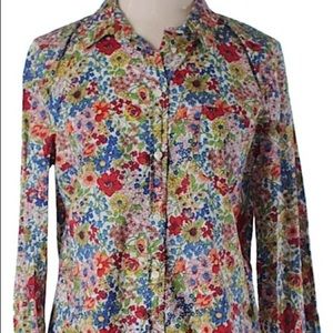 Old Navy Floral Button Down